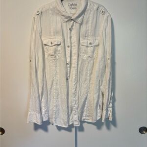 Calvin Klein Linen Shirt
